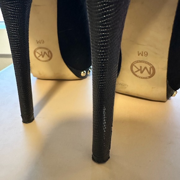 Michael Kors Suede Studded Platforms - Picture 4 of 12